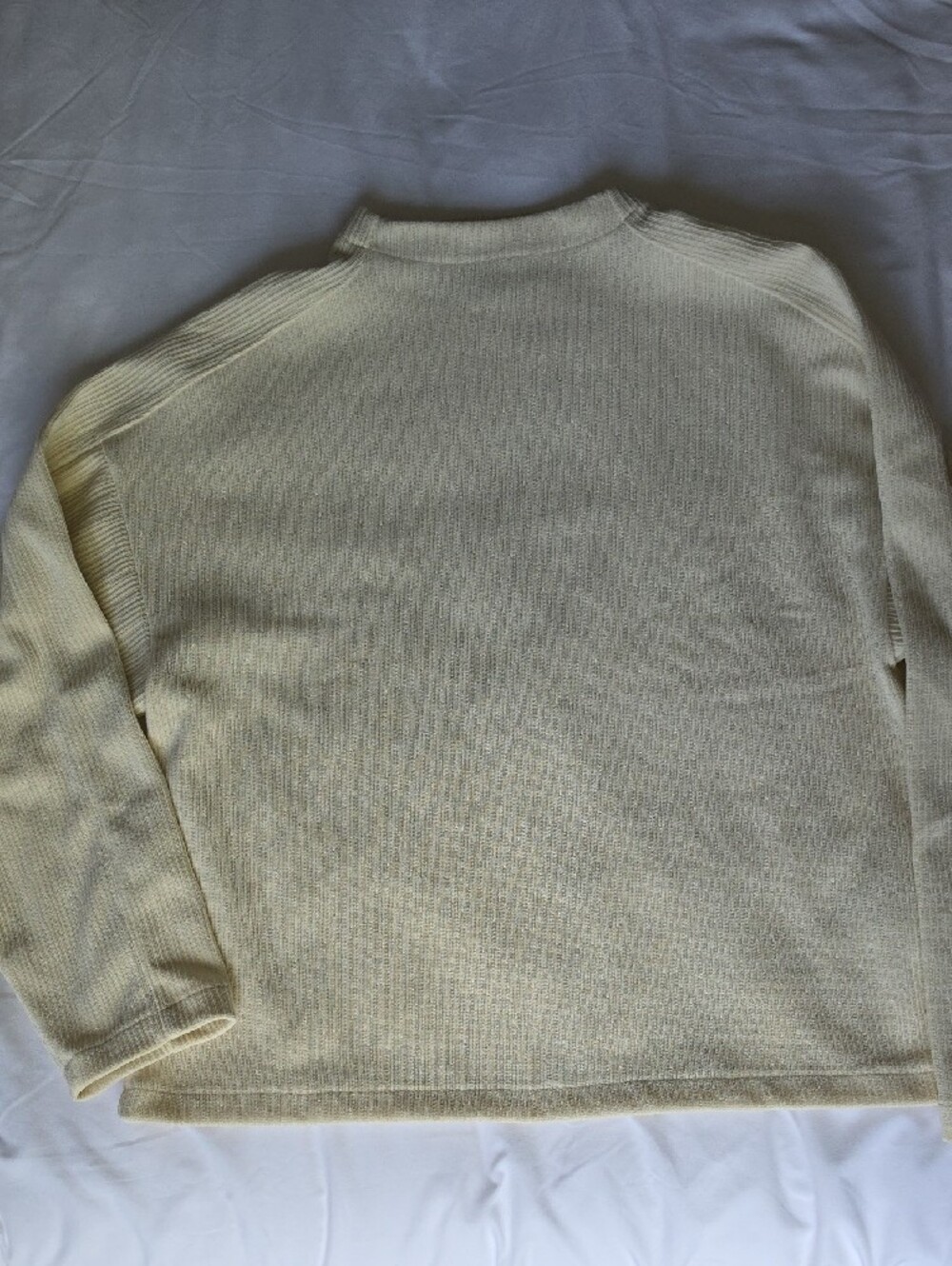 Madewell Off-White Textured Knit Top